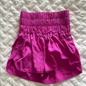 Free People Movement Women's Pink Shorts